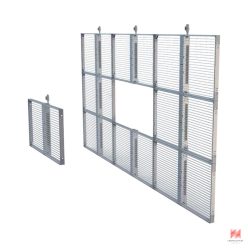 Átlátszó LED videófal - P2.6/5.2 pixeltávolság