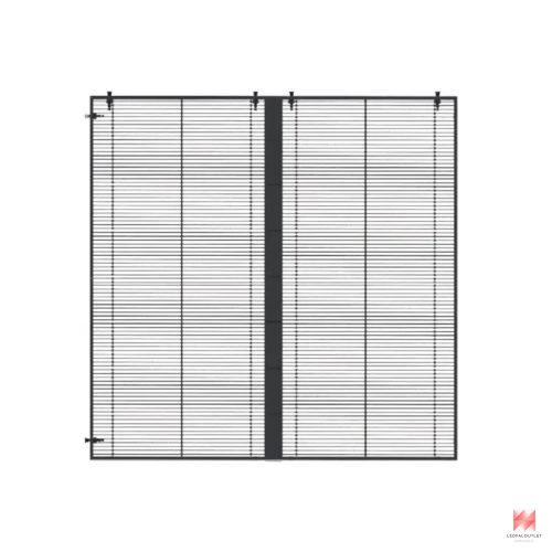 Átlátszó LED videófal - P2.6/5.2 pixeltávolság