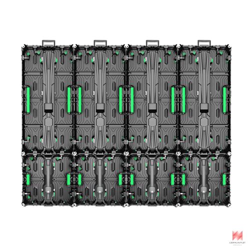 P3.91 kültéri LED videófal kabinet - 500×500 mm (Rental)