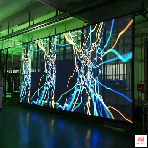 Átlátszó LED videófal - P3.9/7.8 pixeltávolság
