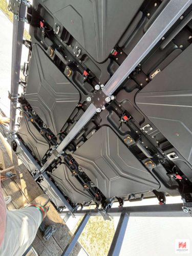 P3 kültéri LED videófal kabinet - 640×640 mm (Rental)