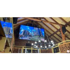   Nyári szezonra (3 hónap)  bérelhető kültéri P3 LED videófal 325X181cm