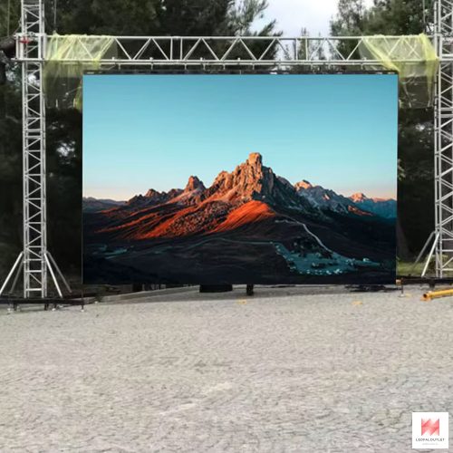 P4 kültéri LED videófal kabinet - 640×640 mm (Rental)