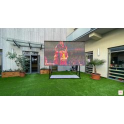   Nyári szezonra (3 hónap)  bérelhető kültéri P4 LED videófal 325X181cm