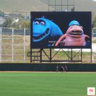 Kültéri LED videófal (P5) - 160x64 cm
