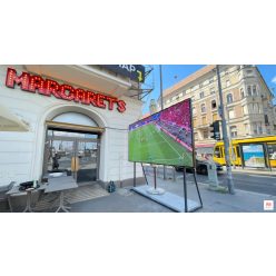   Nyári szezonra (3 hónap)  bérelhető kültéri P5 LED videófal 325X181cm
